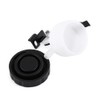 Zohisin Reservoir for motorcycle brakes, universal fluid reservoir with support