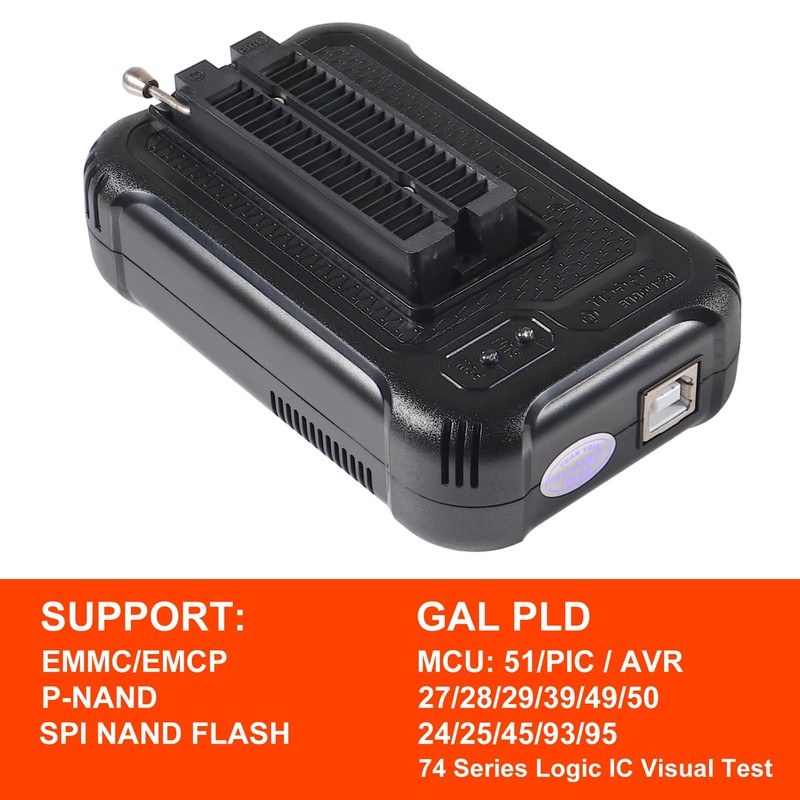 ACEIRMC T48 (TL866-3G) Programmer Support 34000+ ICS for SPI/Nor/NAND Flash/EMMC