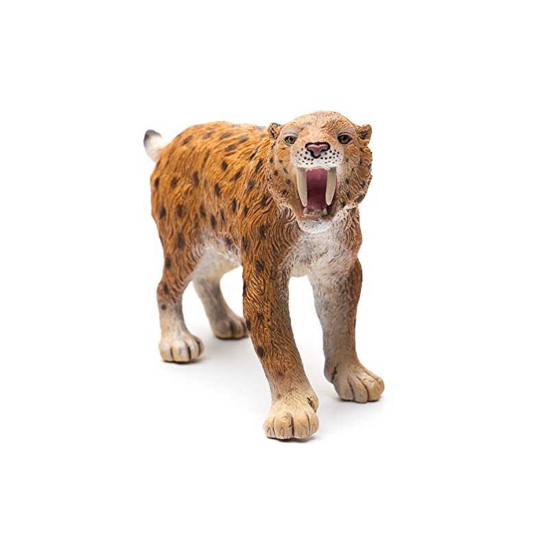 Collecta 88715 Smilodon Dinosaurier Spielzeug, braun, S