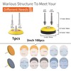 Tshya 3 Inch Drill Polishing Kit Buffer Grinding Attachment Car