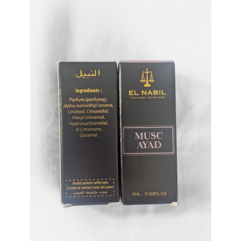El Nabil parfum. Musc Ayad
