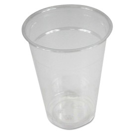 Boardwalk BWKPET9 9 oz. PET Plastic Cold Cups - Clear (1000/Carton)