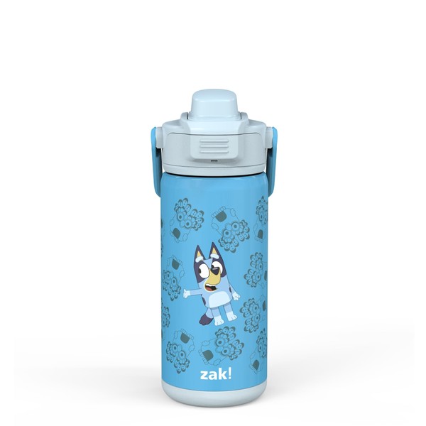 zak! Beacon Insulated Bottle, Bluey - 14 oz - Durable