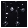 EMOS Snowflake Garland with 60 LEDs, Light Curtain 135 cm