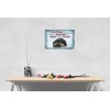 generisch Tin Sign 20 x 30 cm Curved with Cord