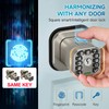 Richelock Fingerprint Door knob, Smart Biometric Door Lock with Keypad,