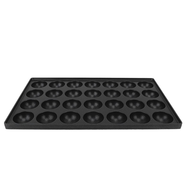 28 Holes Takoyaki Maker Octopus Meatballs Baking Tray Nonstick Kitchen