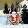 Earrings for Christmas Decoration, Women's Christmas Earrings, Christmas Tree, Snowman,
