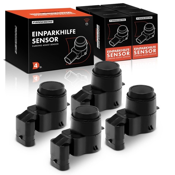 Frankberg 4x Parking Sensor PDC Sensor Front Rear 3-Pin Compatible