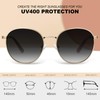 Carfia polarised Ladies Sunglasses, UV400 Retro Round Glasses, for Leisure