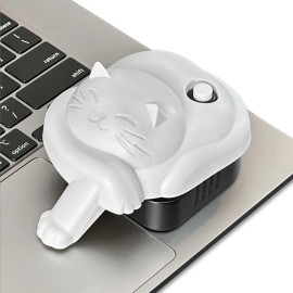 Work-Life Balance Corporation Laptop Touchpad Jiggler - Doesn't Require Mouse – AA Battery Powered - Cat/Dog