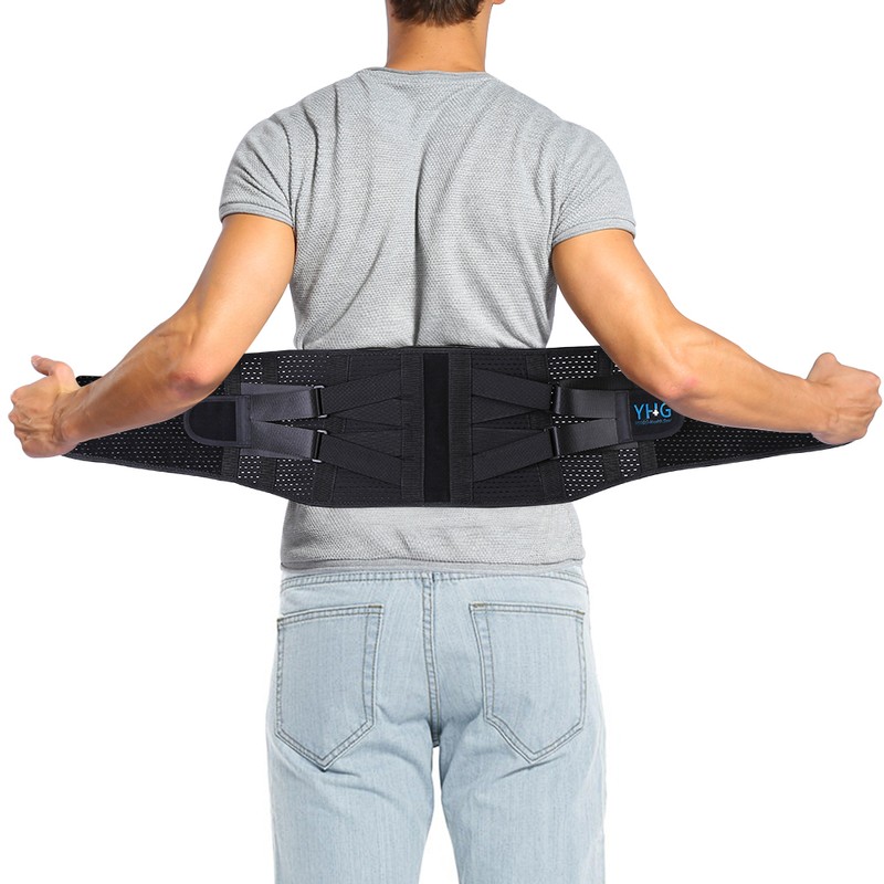 Posture Therapy Lumbar Brace Belt Lower Back Brace with Support