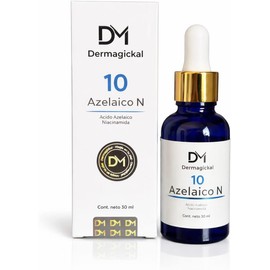 Azelaico N 10 Suero Facial con Ácido Azelaico 10% y Niacinamida 5%, para Acné, Rosácea y Melasma, 30 ml
