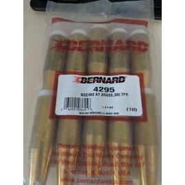 Bernard 4295 mig nozzles pkg of 10, sold at clearance pricing