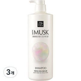 Mise-en-scène Pearl Shining Repair Shampoo White Musk Fragrance, 1L, 3 pcs / 미쟝센 펄 샤이닝 리페어 샴푸 화이트머스크향, 1L, 3개