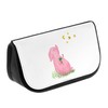 Mr. & Mrs. Panda Lucky Pig Cosmetic Bag, White, Hand