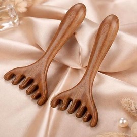 Altipia Scalp Massage Gua Sha Wooden Acupressure Home Care Tool / 두피 마사지 괄사 우드 지압 홈케어 도구