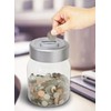 AcosE Digital Coin Counter Jar Piggy Bank Money Pennies Nickles