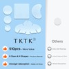 TKTK Pimple Patches for Face, 6 Sizes Hydrocolloid Acne Patch