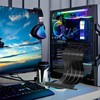 PCIE 4.0 X16 Extender 180 Degree 26GB/s 7.9in Long Gold