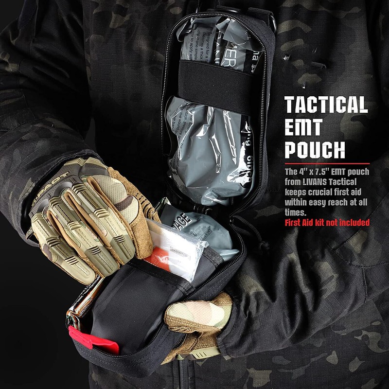 Unbranded Tactical Emergency EMT Pouch Medical First Aid Kit Military
