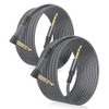 Elebase Paquete de 2 cables TRS para instrumentos de 1/4