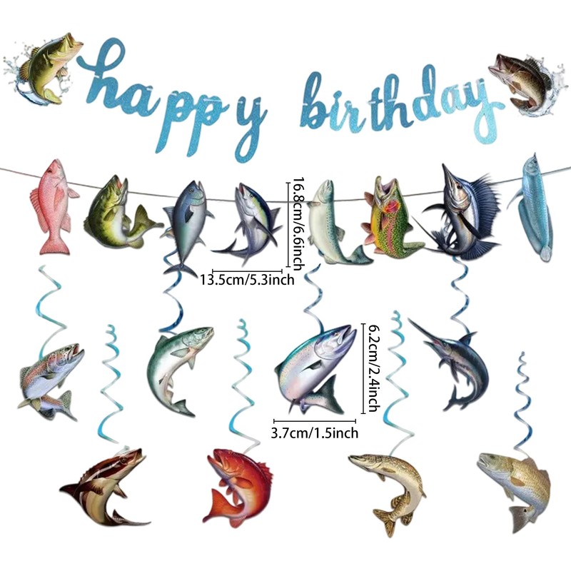 Fishing Birthday Party Decoration Birthday Party Decoration