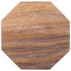Marbco Sandstone Water Absorbent Hand Crafted Octagon Coasters for Drinks-