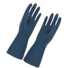 1 Pair Working Gloves Neoprene Rubber Chemical Resistant Work Gloves