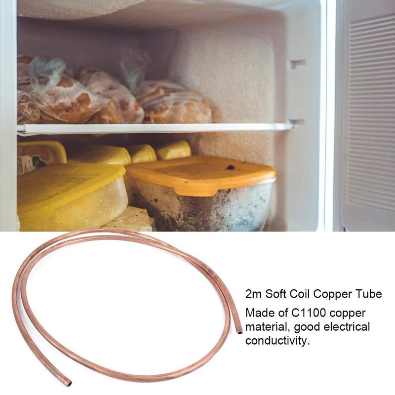 2M Soft Copper Pipe Copper Pipe Soft Coil Tube Outer