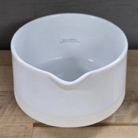 TEAVANA ~ White Porcelain 8 oz Song MATCHA Making Bowl ~ RARE Discontinued NOS!