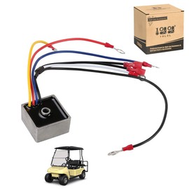 10L0L Golf Cart Voltage Regulator fit Club Car Gas 2008-up Transporter 4+6 W/Key Start, Replace OEM# 1028034-01