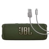 JBL Flip 6 (Green) + Bundle with Case Logic Braided
