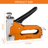 Ceisazira 3-in-1 Stapler for Wood, Hand Stapler with Clips, Staple