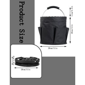 Cleaning Caddy with Handle, for Cleaning Supplies Organizer Bucket