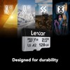 Lexar LMSSIPL128G-BNANU 128GB Professional Silver Plus microSDXC Card, 205MB/s Read,