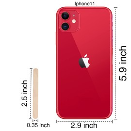 WISYOK 300PCS Mini Lollipop Sticks 2.5 inch, Wood Craft Sticks, Lolly Sticks for Home and School Crafts, Lollipop Sticks, Popsicle Sticks, Ideal for Arts and Handwork, Classroom Art Supplies