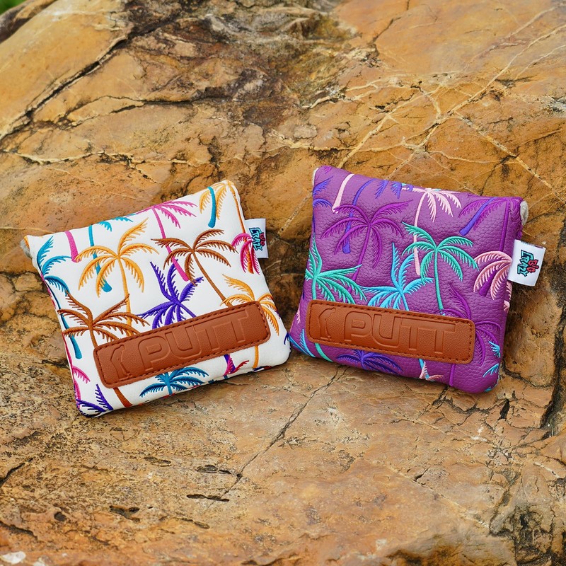 Coconut Tree Square Putter Cover
