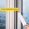 fowong Window Weather Stripping Tape, White Window Insulation for Winter
