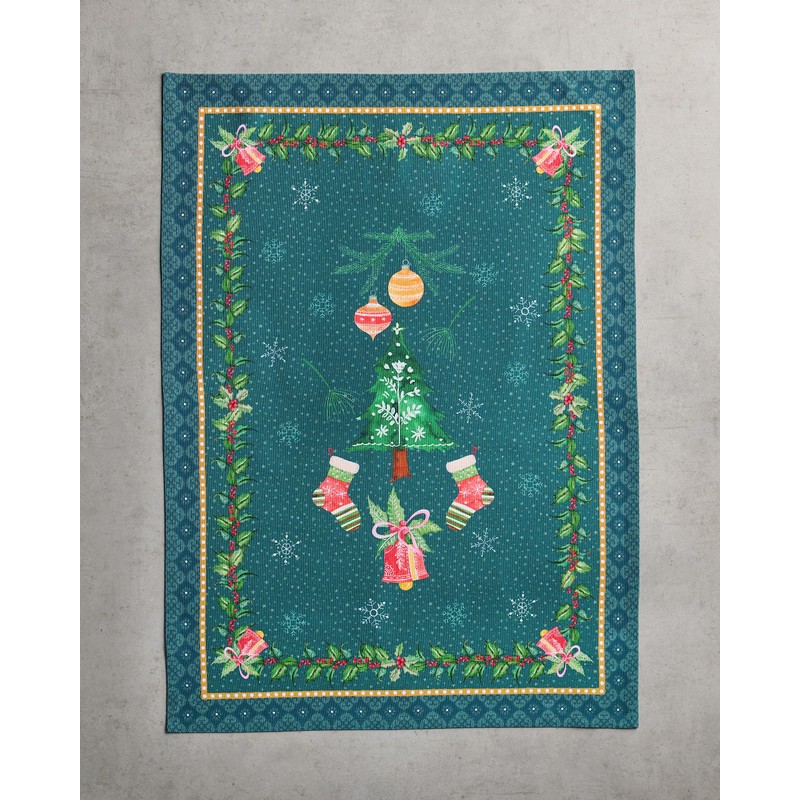 Maison d' Hermine Hygge Christmas 100% Cotton Set of 3