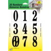 Hy-Ko Packaged Numbers & Letters, DIY Address Number Stickers for