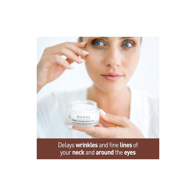 Herbal Eye and Neck Cream by Moraz for Unisex -