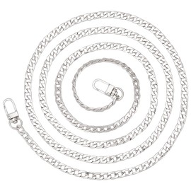 PandaHall Elite Pack of 1 String Chain Handbag Chain Bag Strap Handbag Chain Handle Iron Mandatory Chains with Swivel Lobster Clasps
