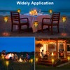 Ollivage Solar Lights Outdoor, 43" Flickering Flames Torch Light Solar