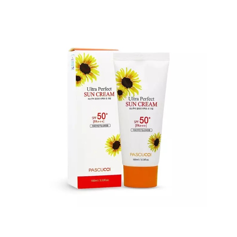 IVY Cosmetic [이지커머스]파스쿠치 울트라 퍼팩트 선크림 SPF50+ PA+++ 100ml 썬크림