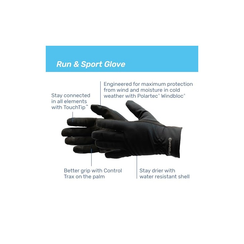 Men's Intrepid Polartec Windbloc Glove, Touchscreen Compatible, Water Resistant, Palm