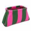 Woven Mahjong Tile Bag for American Mah Jongg, Striped Crochet