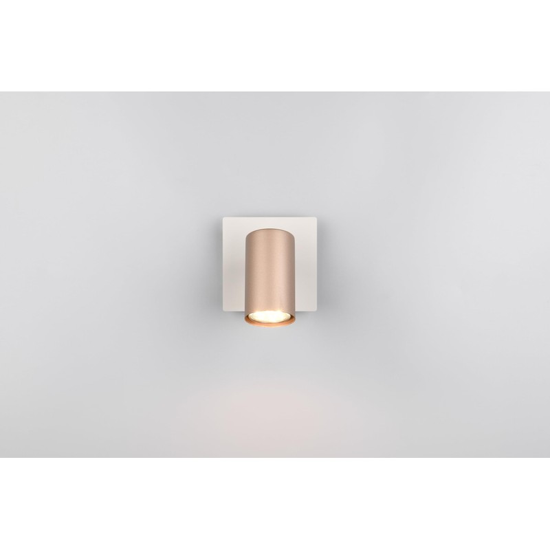 Trio Leuchten Marley 802400165 Wall Spotlight Metal Coffee / Warm