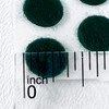 National Artcraft Dark Green 3/8" Felt Pads with Adhesive Back