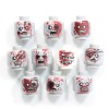 BrickTactical Zombie Gore Head Pack for Minifigures x10 Light Bluish